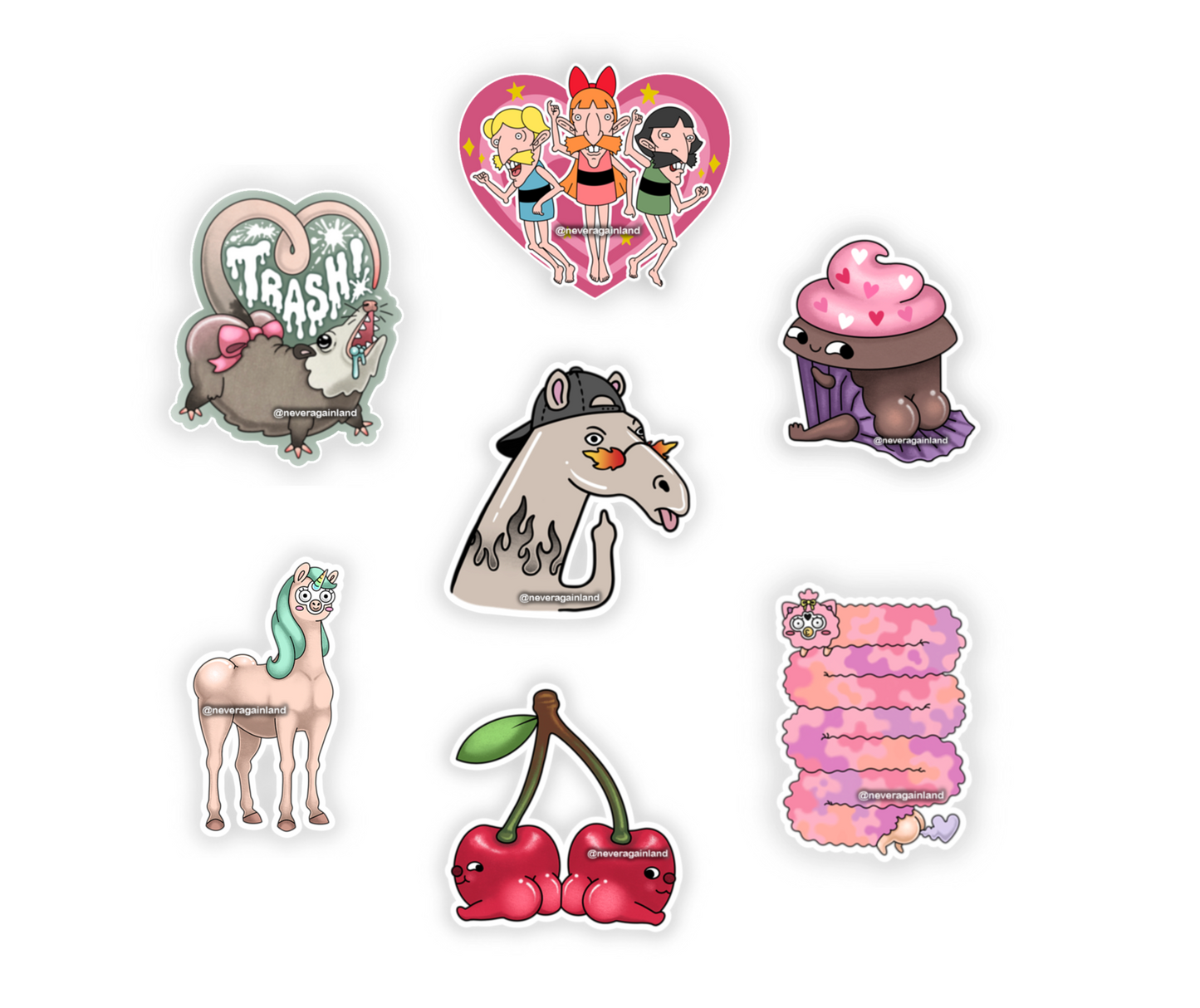 *Sticker Pack* (Limited Time) - Hearts and Honses