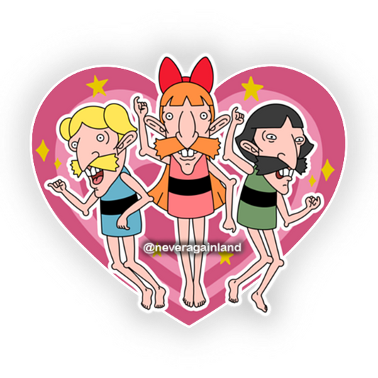 Nigelpuff Girls- Sticker